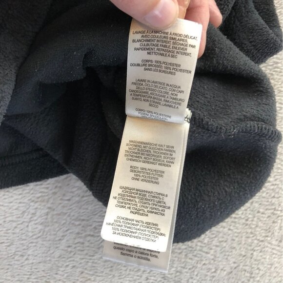 Columbia Womens Vest Jacket Large Black Fleece Full Zip Stand Collar Outdoors - Picture 8 of 13